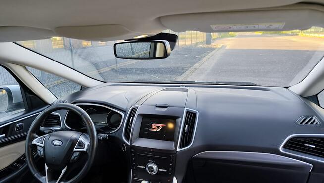Ford S-Max 2017r 2.0D Automat 7os Panorama Tempomat Asystent Parkowania Skóra