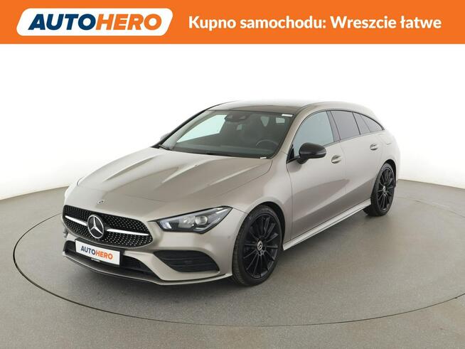 Mercedes CLA 200 automat full LED skóra/alcantara panorama navi duże ekrany kamery