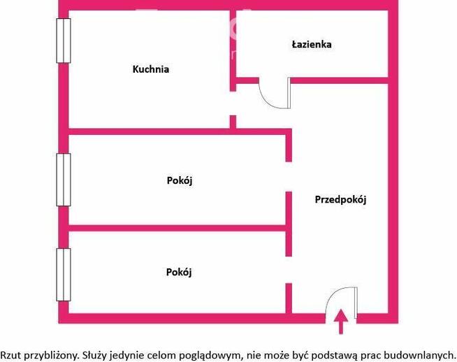 Do wynajęcia 2 pokoje, ul. Rybacka