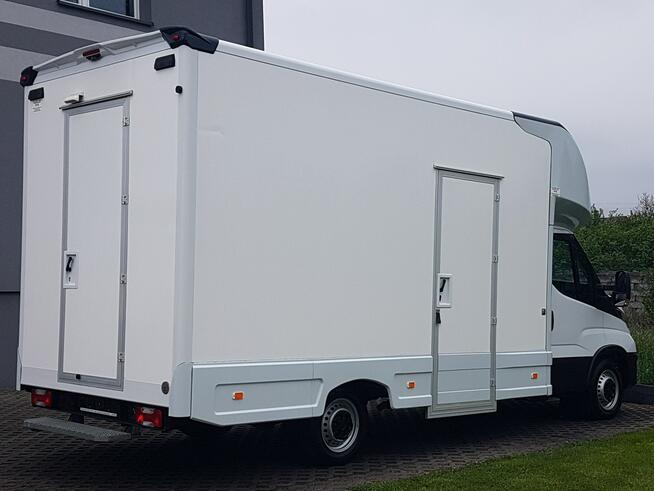 Iveco Daily KONTENER NISKOPODŁOGOWY 4,44x2,23x2,42 SKLEP BAR FOODTRUCK KAMPER AC