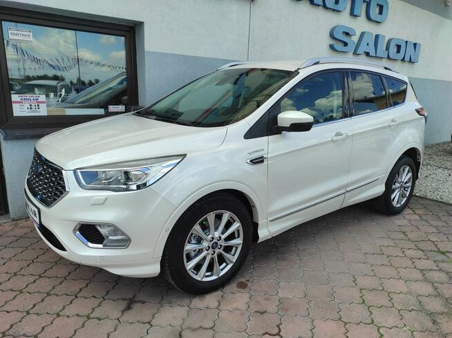 Ford Kuga VIGNALE, BIXENON, tempomat, Nawigacja, skóra, biała perła, zarejestrow