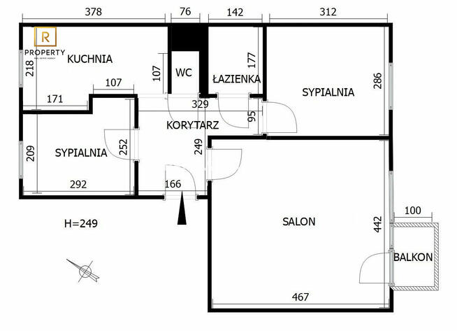 Atrakcyjne mieszkanie | 3 osobne pokoje | Prądnik Biały