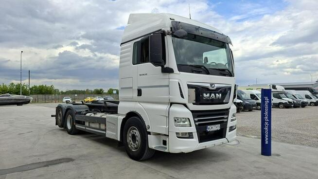 MAN TGX 26.510 BL-CH(GX) E6 26.0t + Zbudowa hakowa do przewodu kontenerów HS 2