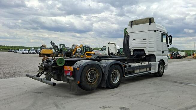 MAN TGX 26.510 BL-CH(GX) E6 26.0t + Zbudowa hakowa do przewodu kontenerów HS 2