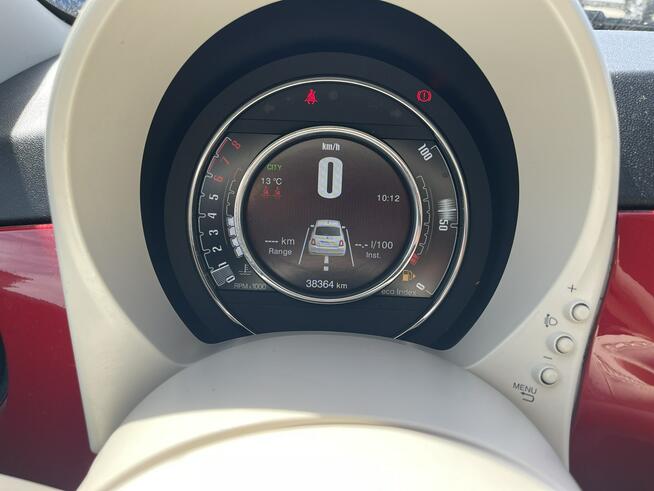 Fiat 500 Klimatronik Czujniki parkowania Virtual cockpit