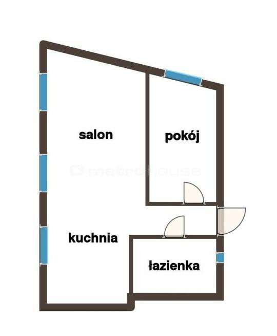2-pokojowe mieszkanie przy dworcu PKP w Kudowie