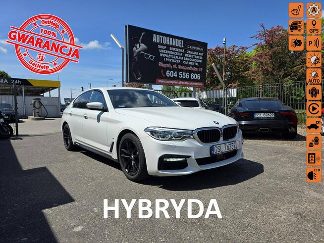 BMW 530 2.0 Hybryda 299 KM, Kamery 360, Automat, Full LED, Bluetooth, Alufelgi