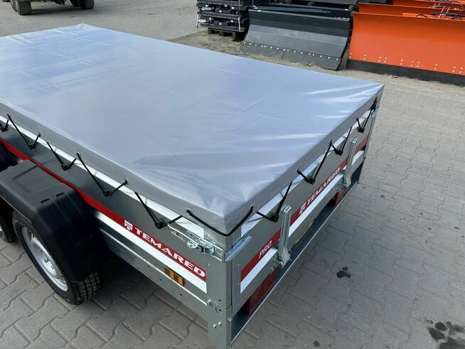 TEMARED PRO 2612/2 przyczepa z plandeką płaską DMC 750 kg