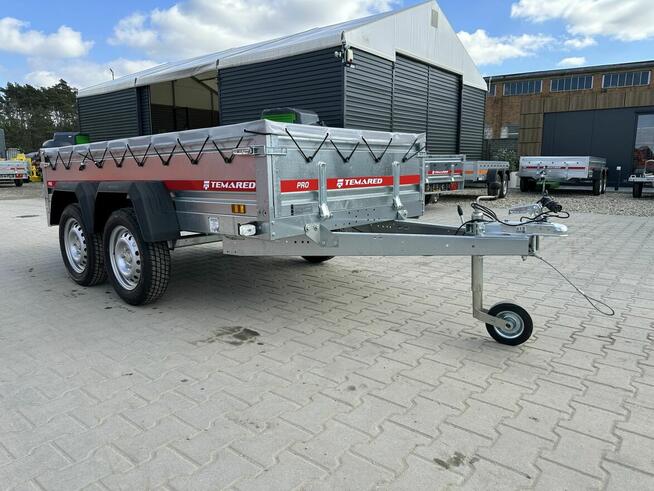TEMARED PRO 2612/2 przyczepa z plandeką płaską DMC 750 kg