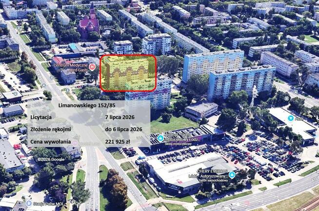 Licytacja komornicza, 8 piętro, Żubardź