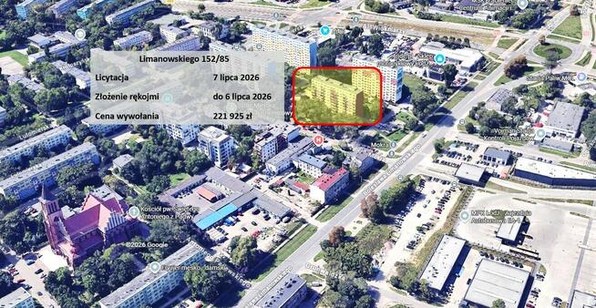 Licytacja komornicza, 8 piętro, Żubardź