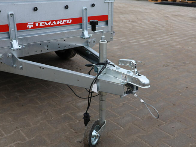 TEMARED PRO 2612/2 przyczepka dwuosiowa z relingiem