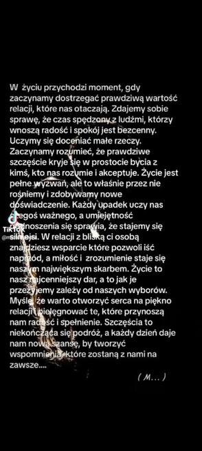 Poznam do stałej relacji opartej wyłącznie na prawdzie