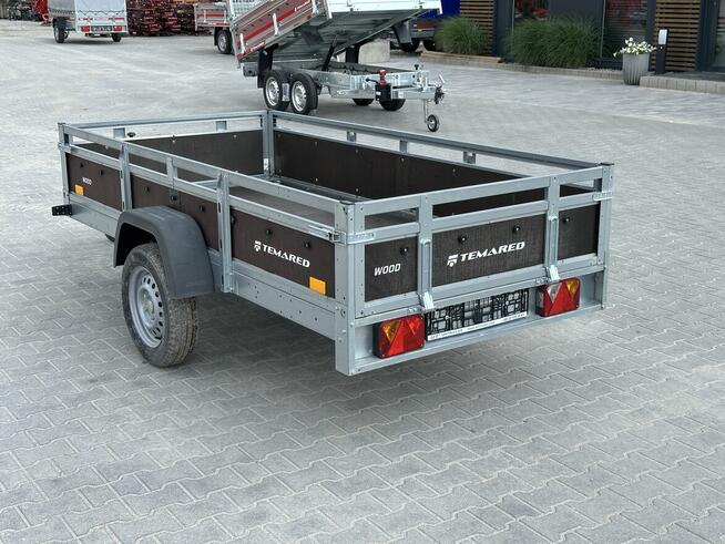 TEMARED WOOD 2612 KIPP przyczepka uchylna DMC 750 kg
