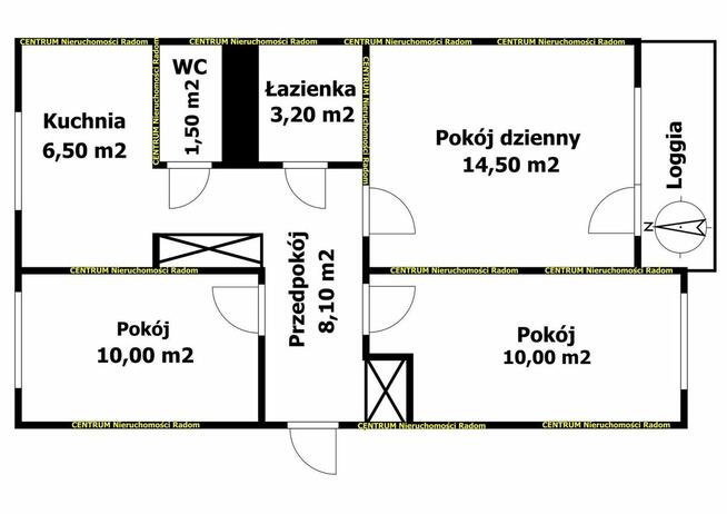 Ustronie, ul. Gagarina, M4, 53.80 m2, parter, loggia, wolne.
