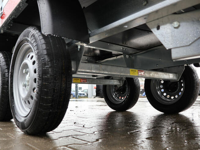 Przyczepa TEMARED TRANSPORTER 3015/2 burty BIS stalowe 40 cm