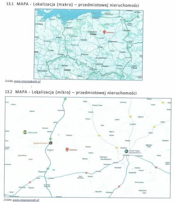 Kontrewers, gm. Strzegowo, 1978 m2, rolna