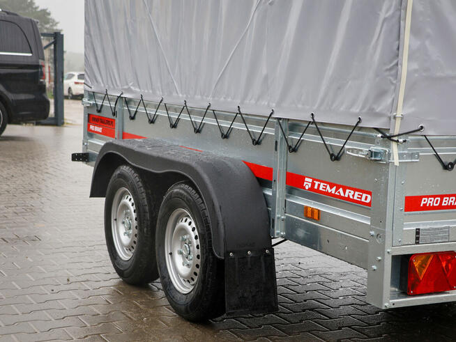 TEMARED PRO BRAKE 3015/2 2T przyczepa hamowana plandeka 140