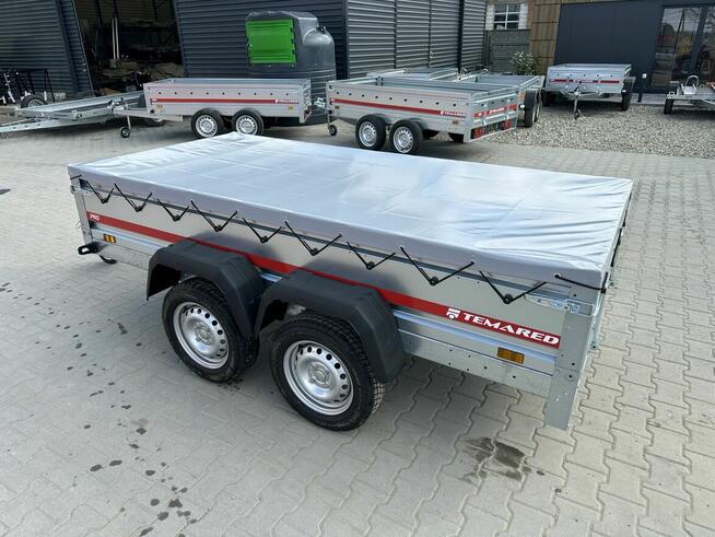TEMARED PRO 2612/2 przyczepa z plandeką płaską DMC 750 kg