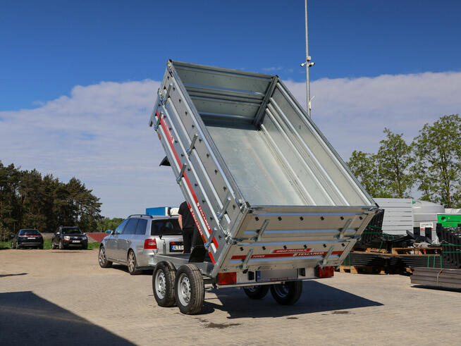 Przyczepa TEMARED TIPPER 2515/2 0,75T wywrotka dwuosiowa