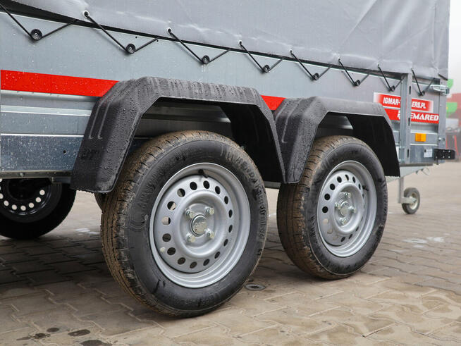 TEMARED PRO 2612/2 przyczepa dwuosiowa DMC 750 kg
