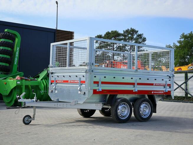 Przyczepa TEMARED TRANSPORTER 2515/2 z burtami siatkowymi 60