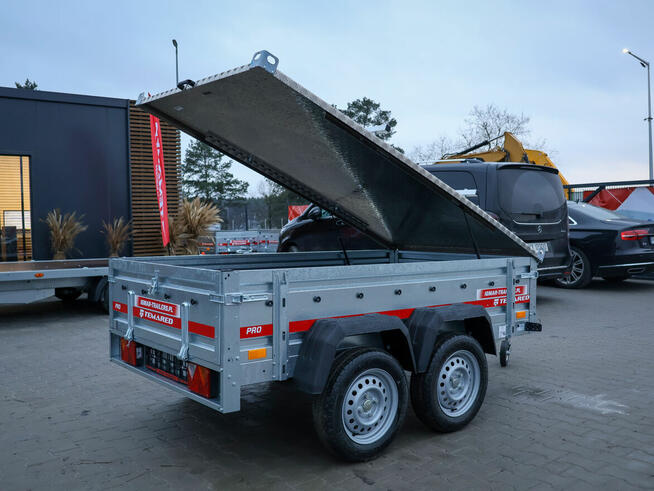 Przyczepa TEMARED PRO 2312/2 z pokrywą aluminiową DMC 750 kg