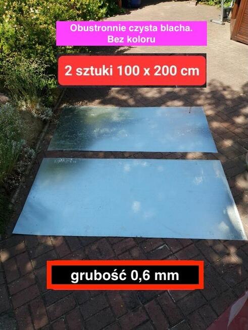 Arkusze blach. 13 sztuk. czyste. kolorowe. 0,6 mm grubość