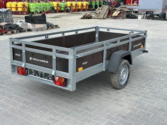 TEMARED WOOD 2612 KIPP przyczepka uchylna DMC 750 kg