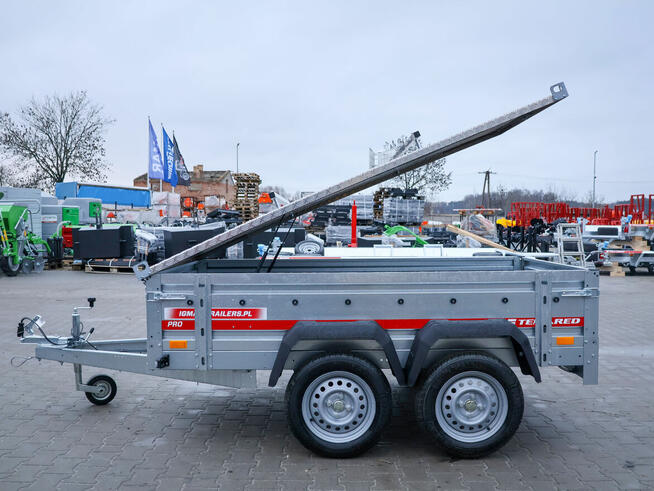 Przyczepa TEMARED PRO 2312/2 z pokrywą aluminiową DMC 750 kg