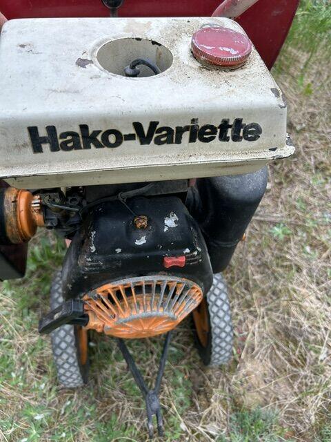 TACZKA Z PŁUGIEM - HAKO - VARIETTE SAMOJEZDNA bdb. 2250 zł