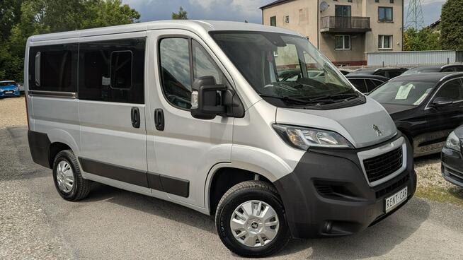 Peugeot Boxer 9-Osób 2.2D*140PS*ZAREJESTROWANY*Bezwypadkowy*Serwis*VIP GWARANCJA24M