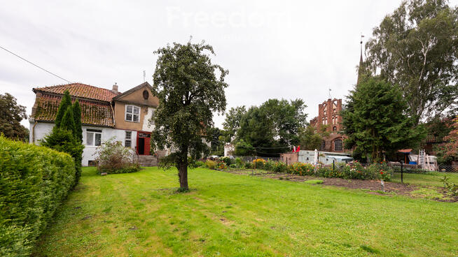 Osice – mieszkanie 61 m² ze strychem i ogrodem
