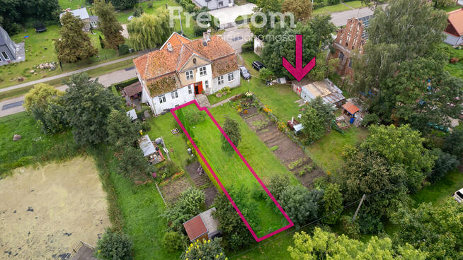 Osice – mieszkanie 61 m² ze strychem i ogrodem