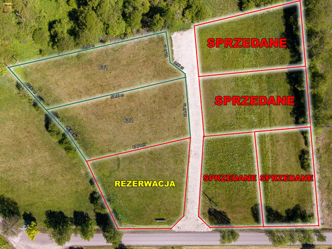 Działka budowlana Franciszków gm. Tłuszcz,