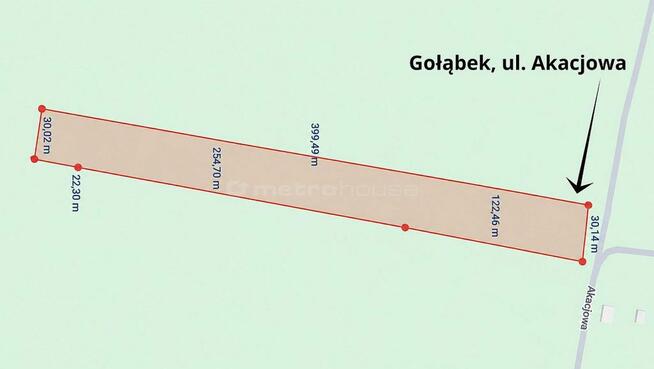 Działka Gołąbek