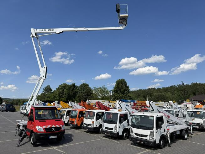 Mercedes Sprinter Zwyżka Podnośnik Koszowy GSR E219 PX E4 Wysokość Podnoszenia 21m P7