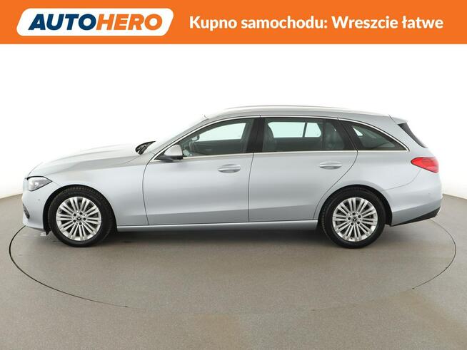 Mercedes C 220 mHEV 4x4 automat full LED navi grzane fotele kamey i czujniki parkowan