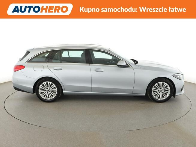 Mercedes C 220 mHEV 4x4 automat full LED navi grzane fotele kamey i czujniki parkowan