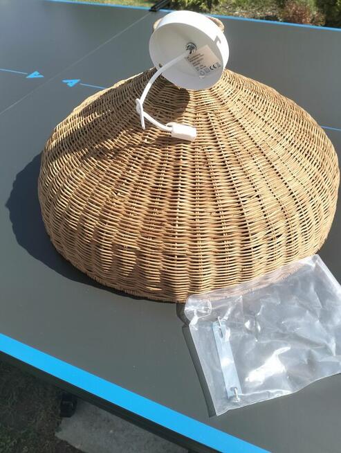Lampa wisząca/wiklina