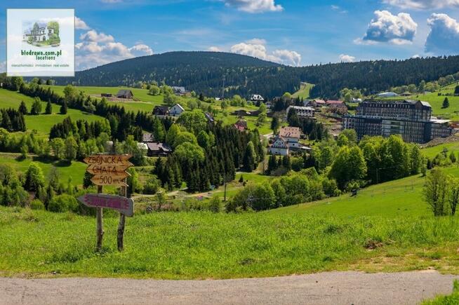 Zieleniec -teren 0,6 ha z pozw. na bud. pensjonatu z basenem