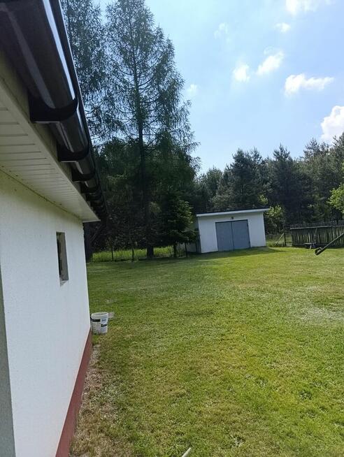 Dom z garażem pod lasem