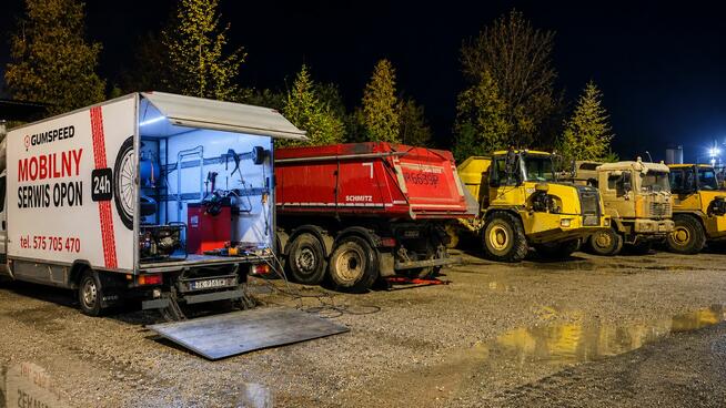 WULKANIZACJA MOBILNA Kielce TIR, OSOBOWE GUMSPEED