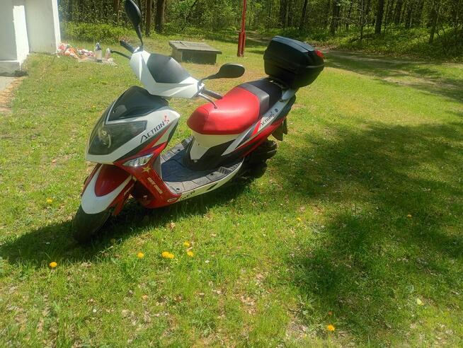Skuter Yiben 125 cm³ (Kat. B) • Niski Przebieg 9tys km