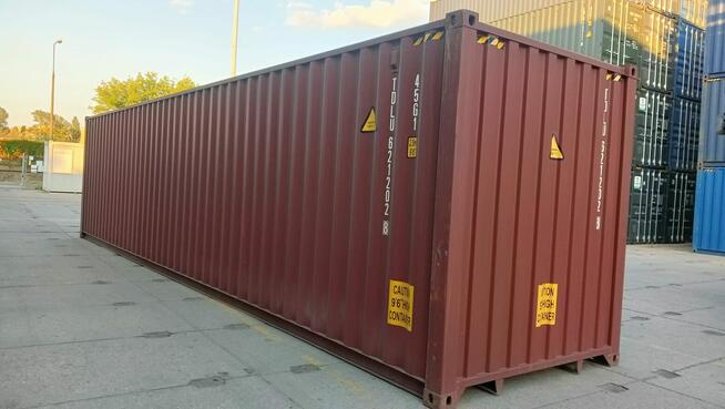 Kontener morski wysoki 40 HC / wysoki - 12 metrowy