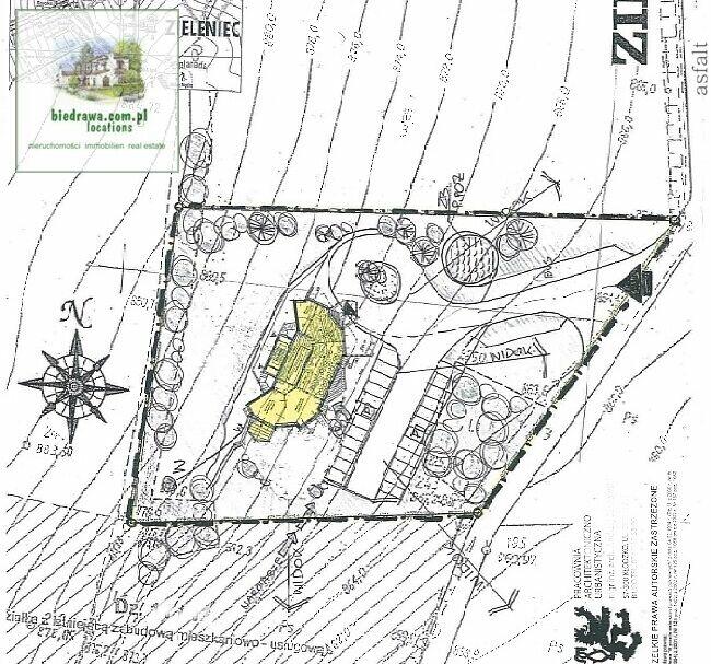 Zieleniec -teren 0,6 ha z pozw. na bud. pensjonatu z basenem