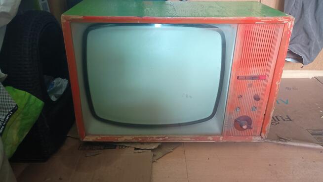 Telewizor Zabytkowy Produkcji GEZAR (ZEFIR)