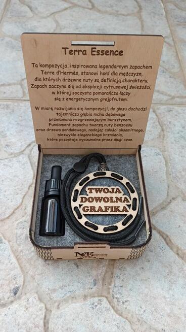 Personalizowany Drewniany Dyfuzor Zapachowy do Samochodu