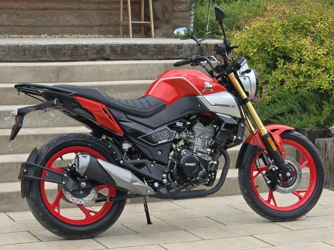 Romet inny Motocykl ROMET DIVISION 125 naked ABS Raty Dowóz pod dom.