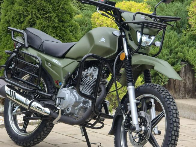Romet inny ROMET ADV 125 PRO silnik 125ccm motocykl koła 18 cali raty dowóz